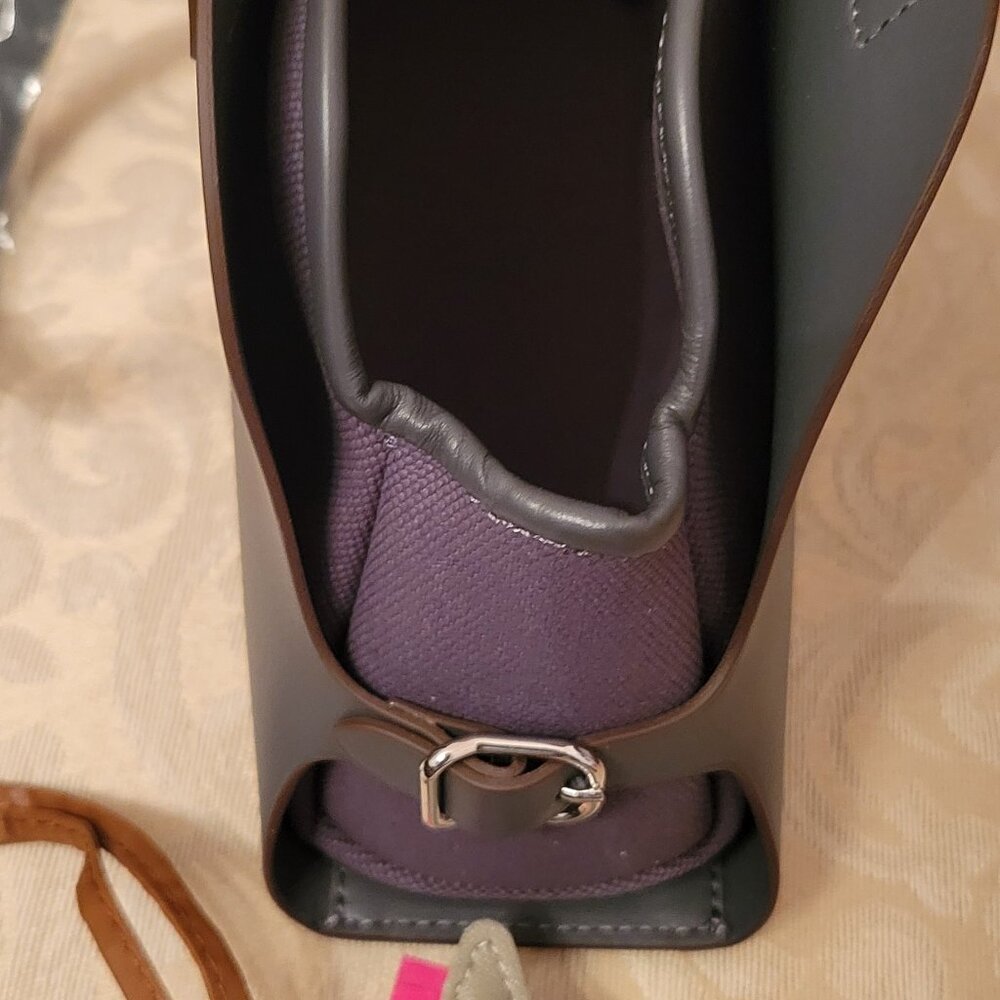 New!  Very cute fashion bag!  Elephant grey - Picture 10 of 10